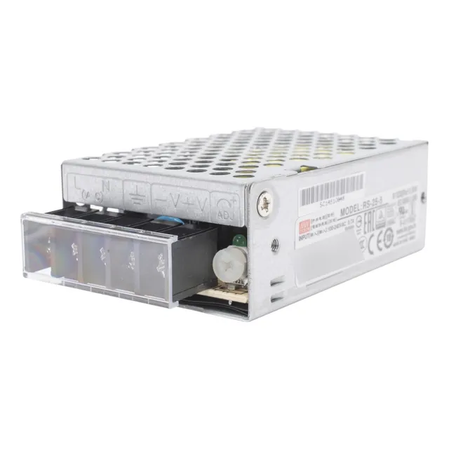 Fuente De Poder Industrial Conmutada 25w De Potencia 5vcc 5a