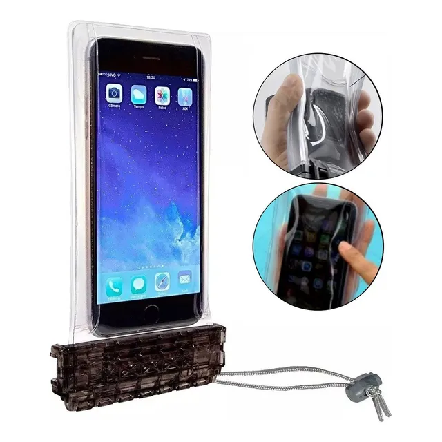 Capinha Impermeável Aquática Dartbag Para Celular Universal