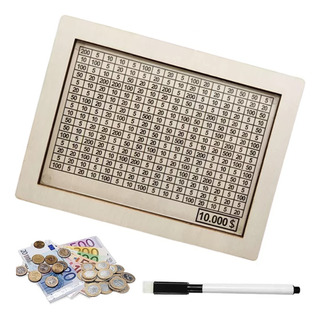 Caja De Dinero De Madera, Alcancía Para Ahorrar, Menú Caja De Dinero De Madera, Alcancía Para Ahorrar, Menú