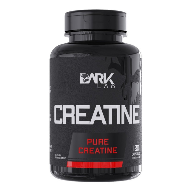Creatina Monohidratada Pura 120 Cápsulas Dark Lab Sem