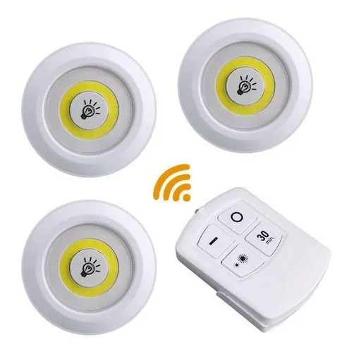 Focos Led Recargable Luz Iman Genérica Usb 40w de hogar portatil 3pcs color blanco
