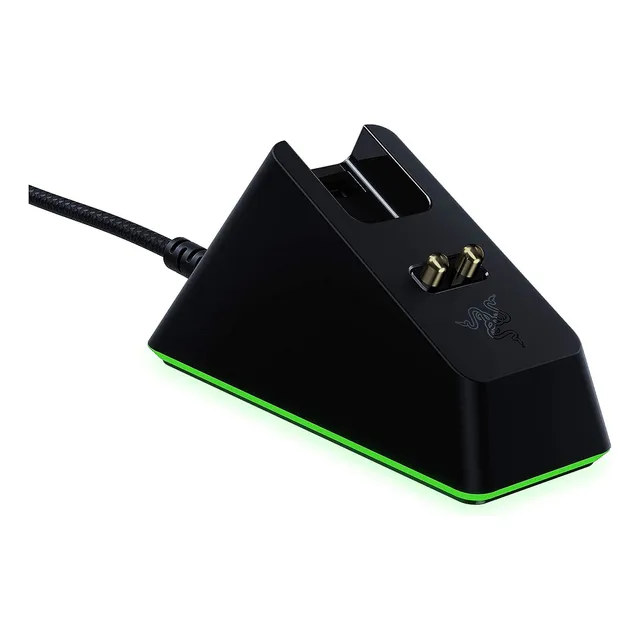 Dock De Carga Razer Chroma Para Mouse Gamer Color Negro