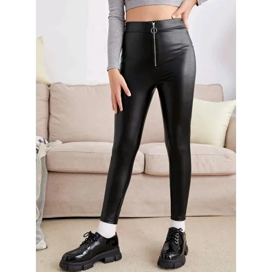 Pantalon Tipo Cuerina