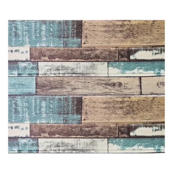 Placa Adhesiva Para Revestimientos Simil Madera X10, Okidoki