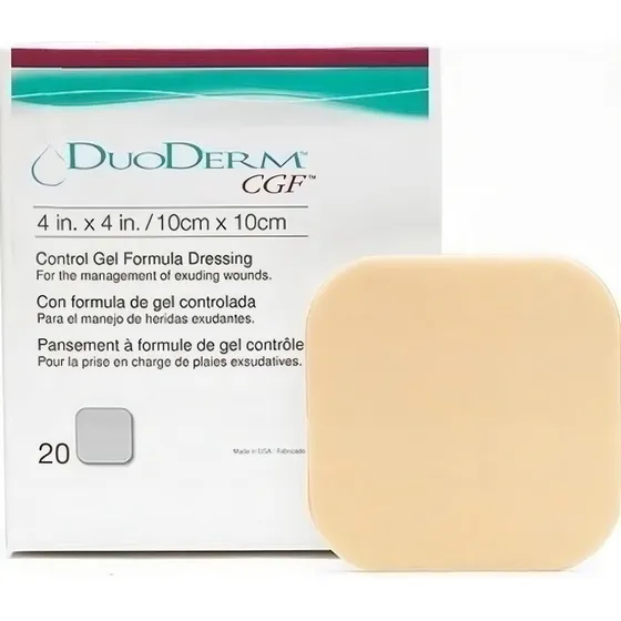Apósito Hidrocoloide Parche Duoderm Cgf 10x10 Cm Por Unidad