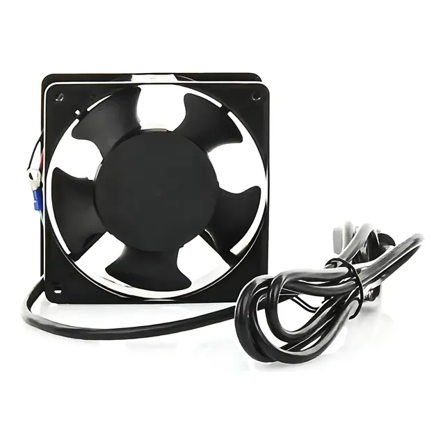 Ventilador 110 Vca De 12 X 12 Cm Con Cable Y Clavija.