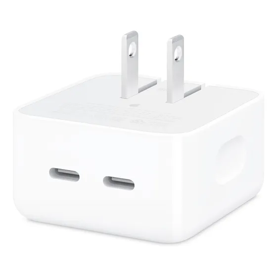 Cargador De Pared Usb-c- Adaptador De Corriente Usb-c+c 35w