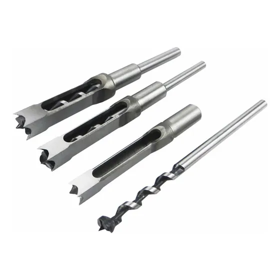 Mecha Broca De Madera Cuadrada Packx4 (6.4 - 8 - 9.5 - 12.7)