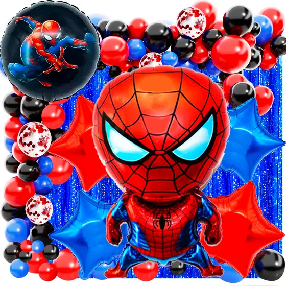 50 Art Globo Spider Man Hombre Araña Candy Bar