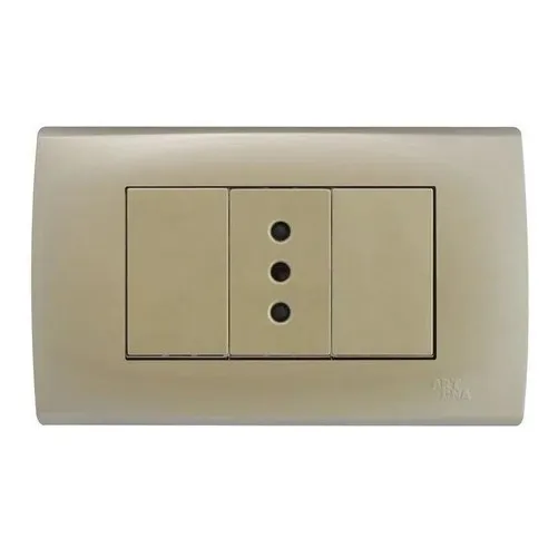 Art Dna Enchufe Simple 10a Dorado A83-p06