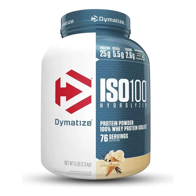 Iso 100 Hydrolyzed 5 Lb 100 %, Aislado Proteina Hidrolizada