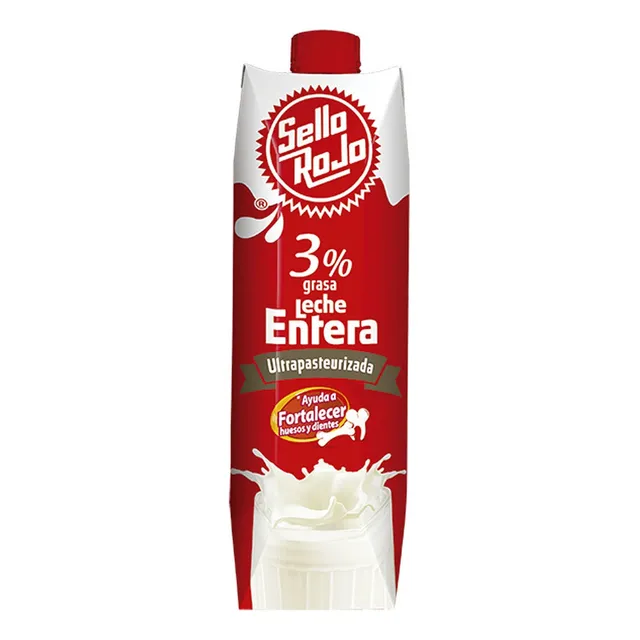 Leche Sello Rojo Entera Uht 1L