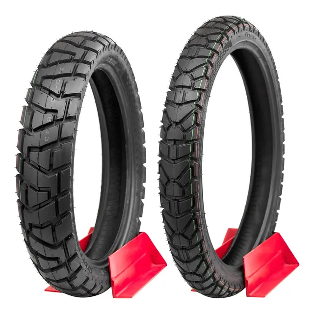 Llanta Sayto 120/80-18 + 90/90-21 Crossmax Xeverus Dm200 250