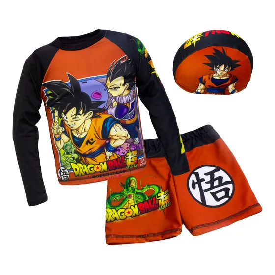 Traje De Baño De Dragon Ball Para Niños