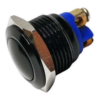 Botón Pulsador - Push Button 3a 125v Metálico Botón Pulsador - Push Button 3a 125v Metálico