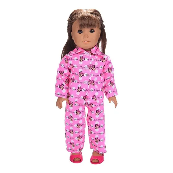 Pijama P/ Boneca American Girl  Bebê Reborn Our Generation