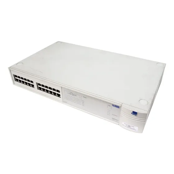 Switch Admin 3com 24 Ports 10/100 Usado Garantia X Congreso