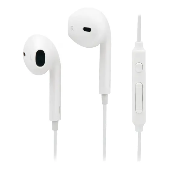Audífono Alámbrico Manos Libres D40 3.5mm Blanco, Philco Color Blanco