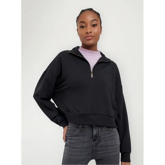 Buzo Mujer Ostu  Negro Poliéster 40060232-10