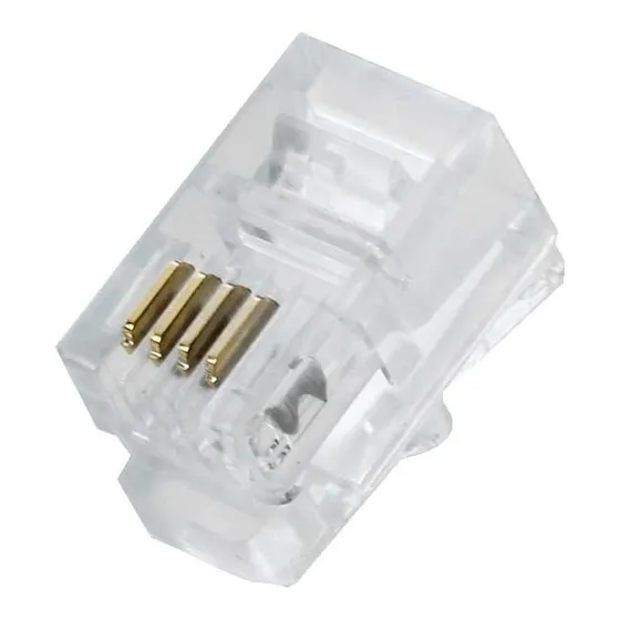 Conector Rj9 Telefono Auricular 100 Unds