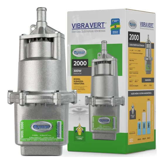 Bomba Submersa P/poço Sapo Rymer 2000 110v