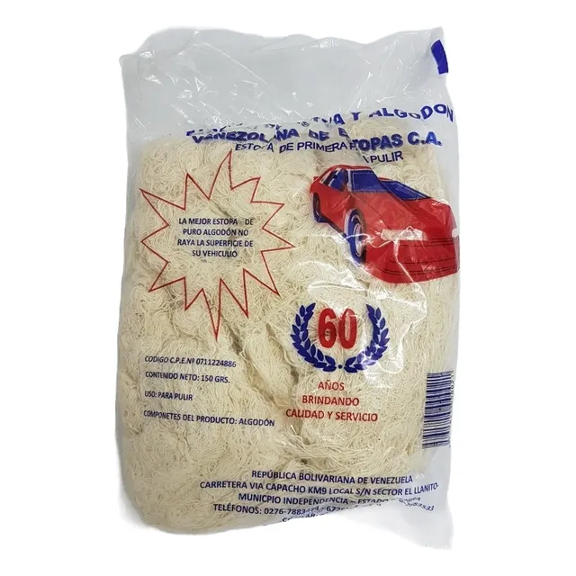 Estopa De Algodon Para Pulir 150 Gramos