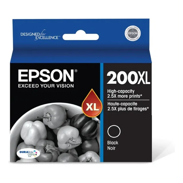 Cartucho De Tinta Negra Epson 200xl
