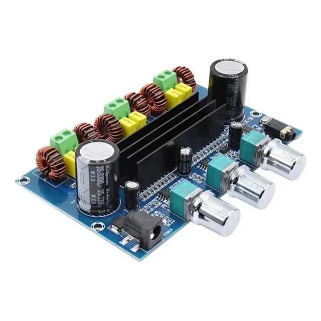 Modulo Amplificador Audio 2.1 - 2x50w + 1x100w Bluetooth-aux
