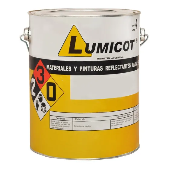 Pintura Lumicot Señalización Vial 18l Blanco