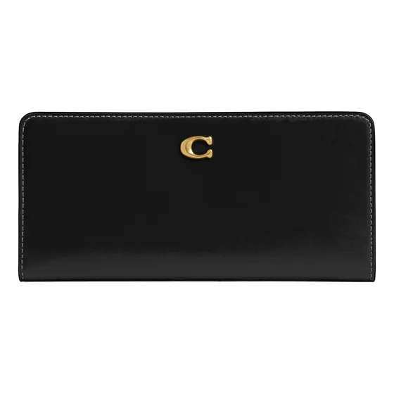 Billetera Coach Essential Slim Con Doble Pliegue Para Mujer,