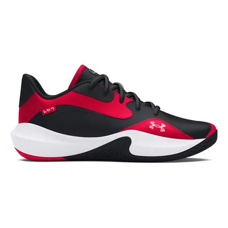 Tênis Masculino Lockdown 7 Under Armour Red/black/white Lisa 43