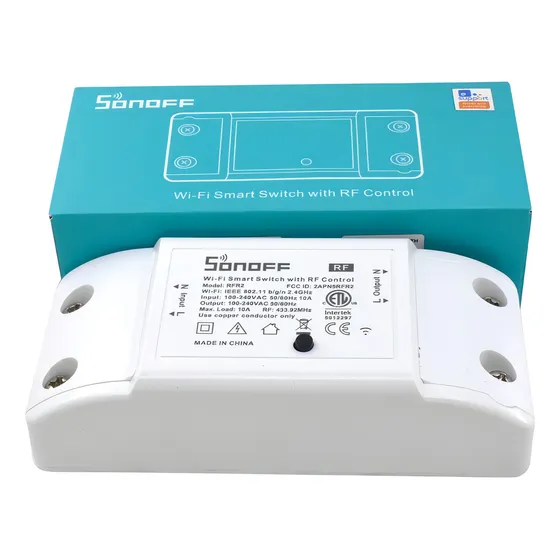 Sonoff RFR2 Interruptor Wifi RF433Mhz Automação Alexa Google