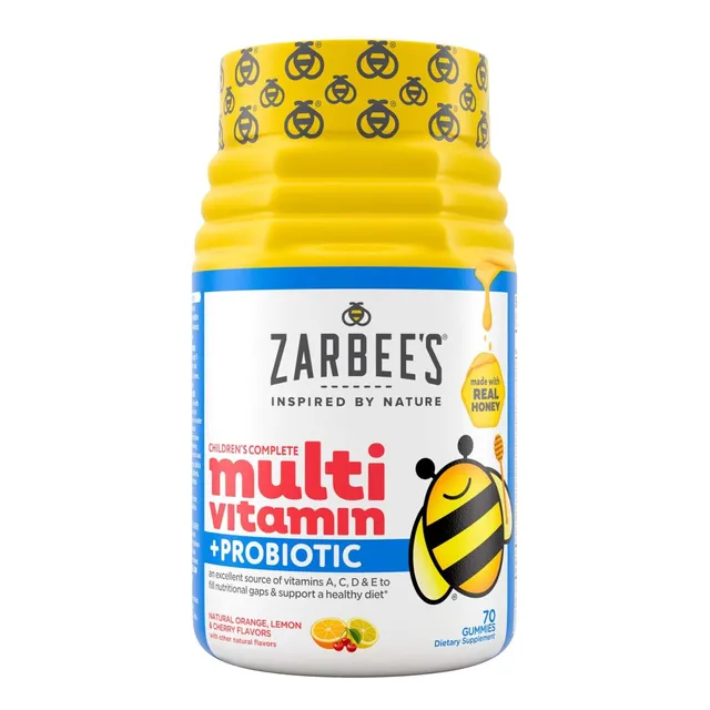 Zarbees Kids Complete Daily Multivitamin + Gomitas Probiótic