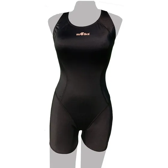 Traje De Baño Dama Mks Lycra Jammer Solid T Resistente Cloro