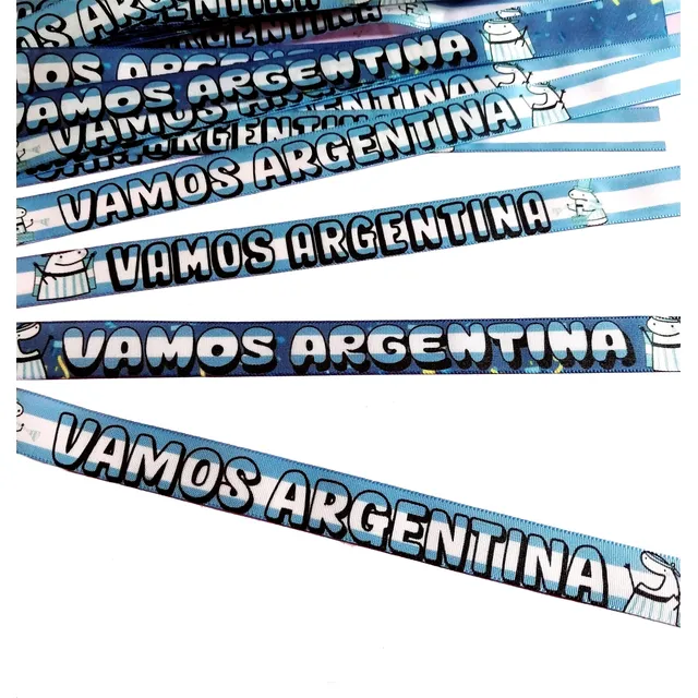 100 Pulseras Argentina Personalizadas!