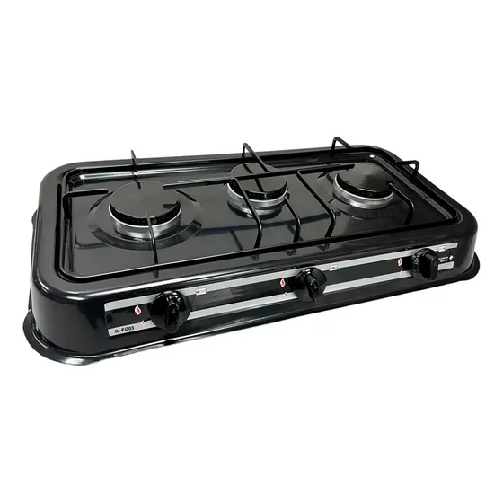 Cocina A Gas De 3 Hornillas Universal Royal