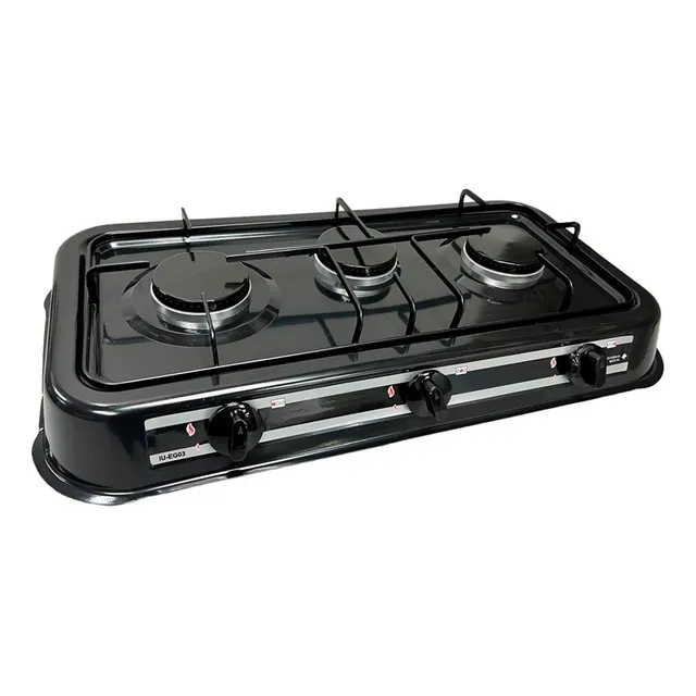 Cocina A Gas De 3 Hornillas Universal Royal
