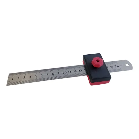 Graminho De Marcação Com Régua 20cm Para Marcenaria