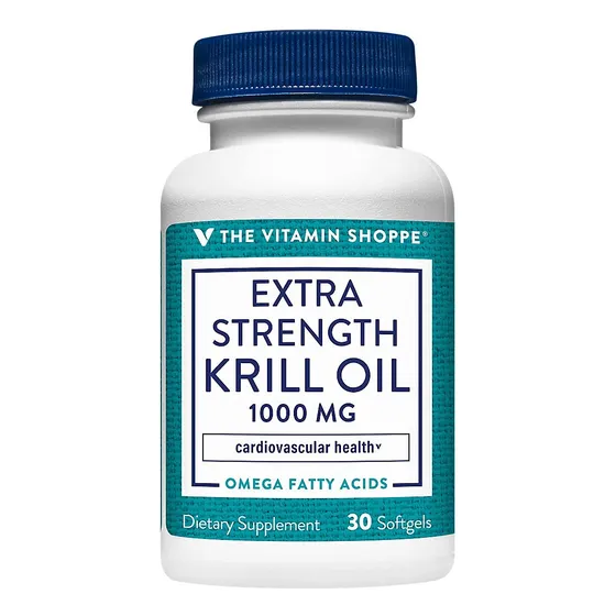 Aceite De Krill Extra Strength De The Vitamin Shoppe, Certif