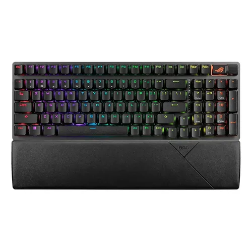 新品未使用未開封　rog strix scope ii 96 wireless Teclado Gamer Asus Rog Strix Scope Ii 96 Sem Fio Branco White