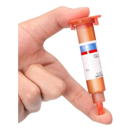 Adhesivo Pegamento Líquido Óptico Transparente Uv Loca 5ml