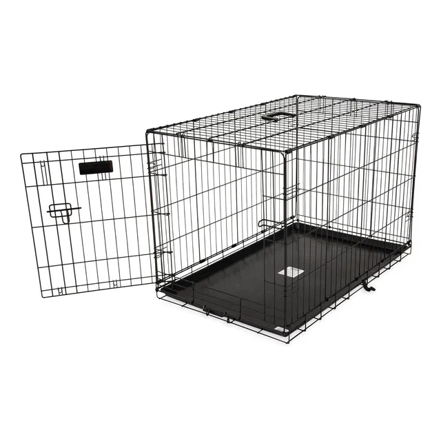 Jaula 1 Puerta Para Perros Con Bandeja  91x58x64 Cms
