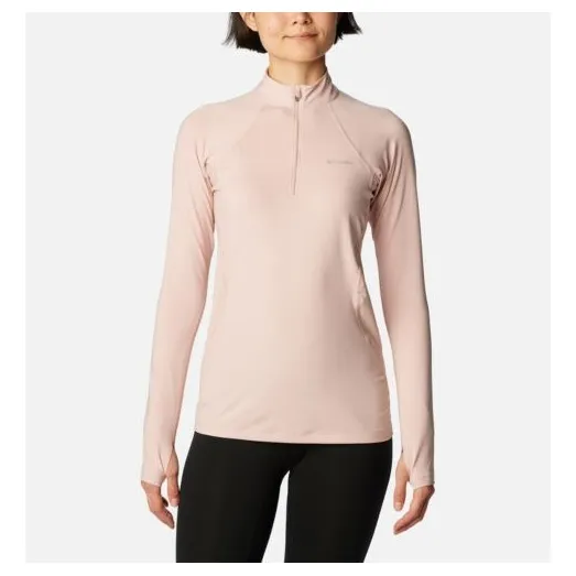 Columbia Camisa Deportiva Manga Larga Talla M Rosada Dama