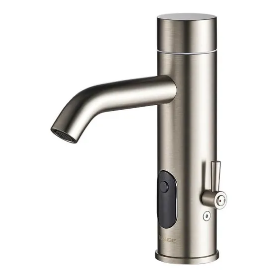 Grifo De Lavabo De Baño, Grifo De Baño Manual Y Automático, 