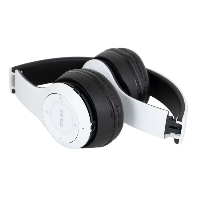 Auriculares Bluetooth P47  Plegable P47 Mp3 Blanco