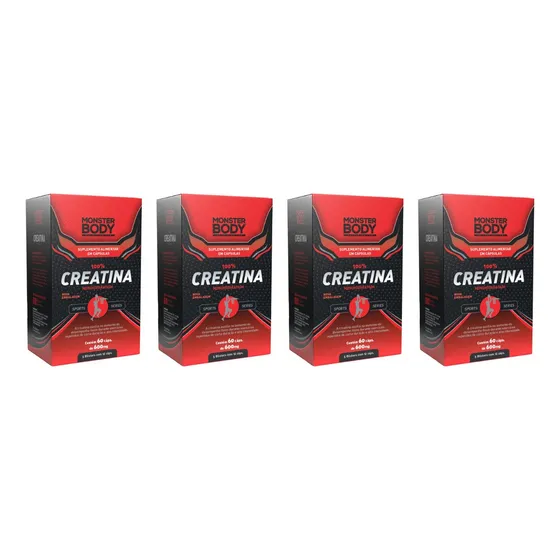 Kit 4 Remedio Para Engordar Rapido E Ganhar Massa Muscular