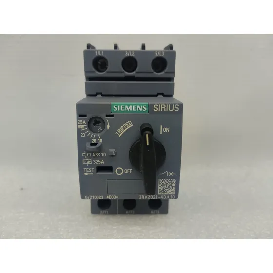 Interruptor Protección Motores Siemens 3rv2021-4da10 18-25a