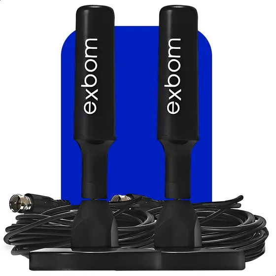 Kit 2 Anteninha Digital Para Tv Canais Abertos Prova D'agua