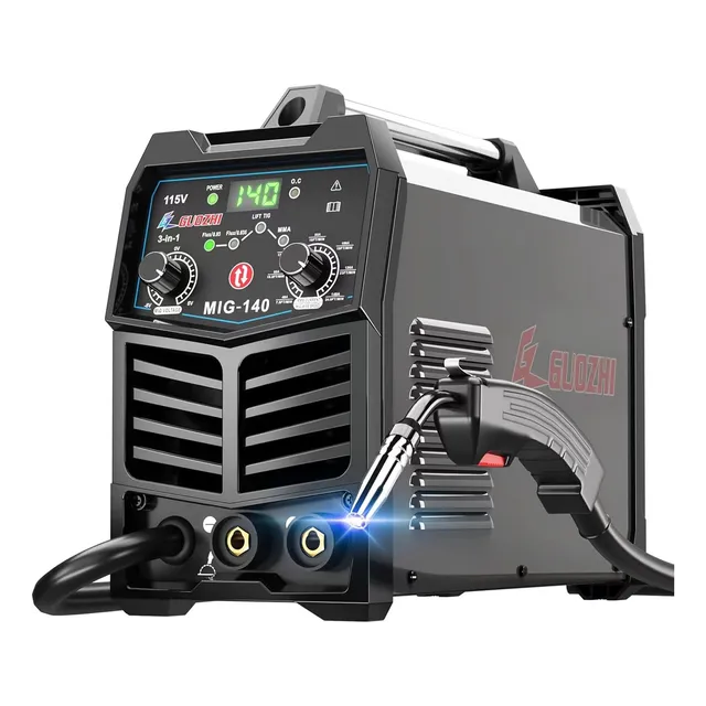 Soldador 3 En 1 Mig/stick/lift Tig De 140a Sin Gas