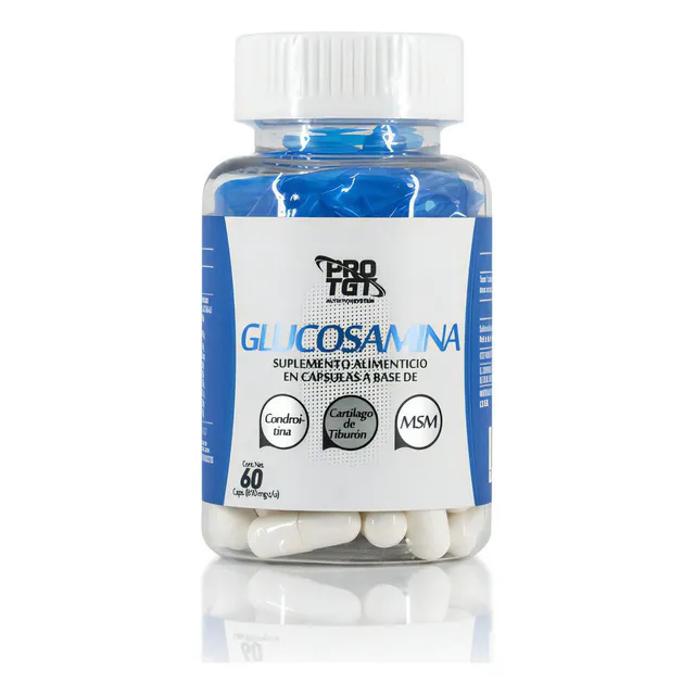 Glucosamina Condroitina Msm 60 Cápsulas Protgt Sabor Sin sabor